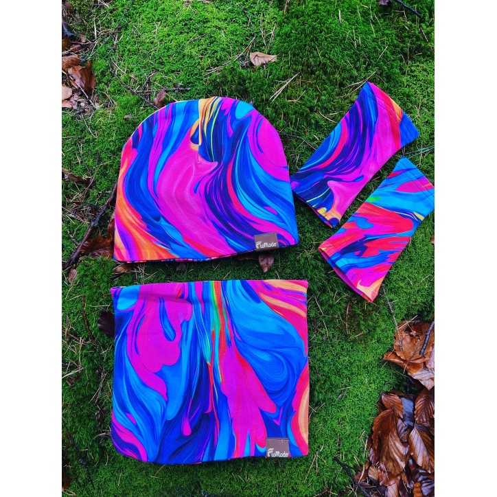 Czapka podwójna dwustronna  Na Bogato/Lekko