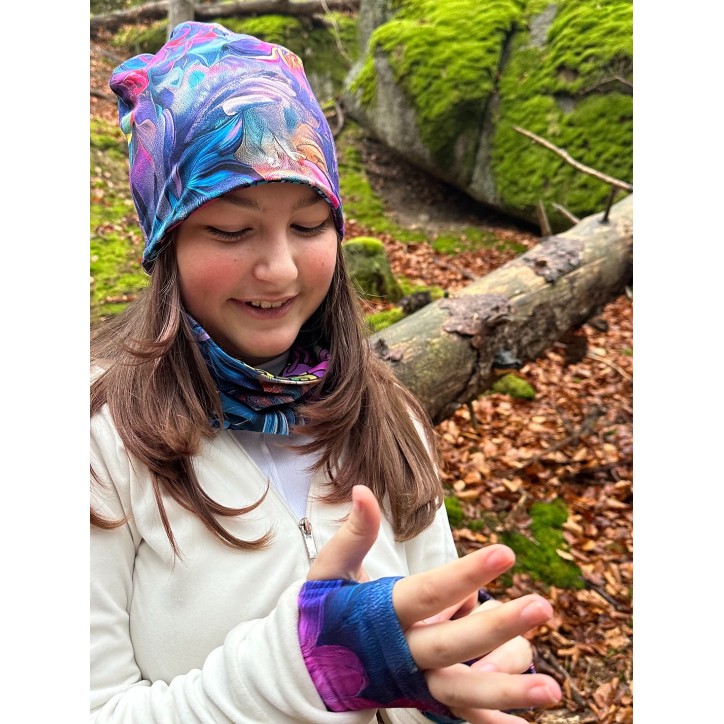 Czapka podwójna dwustronna Radość/Zachwyt