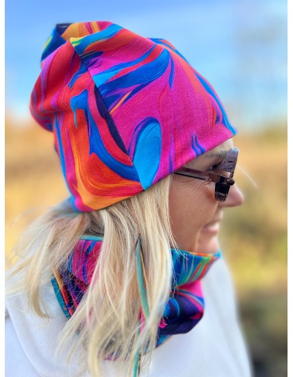 Czapka dwustronna Obfitość/Lekko