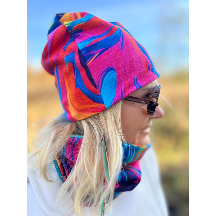 Czapka dwustronna Obfitość/Lekko