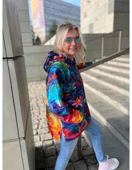 Bluza oversize różne wzory rozm. L/XL