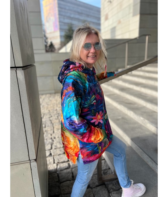 Bluza oversize różne wzory rozm. L/XL