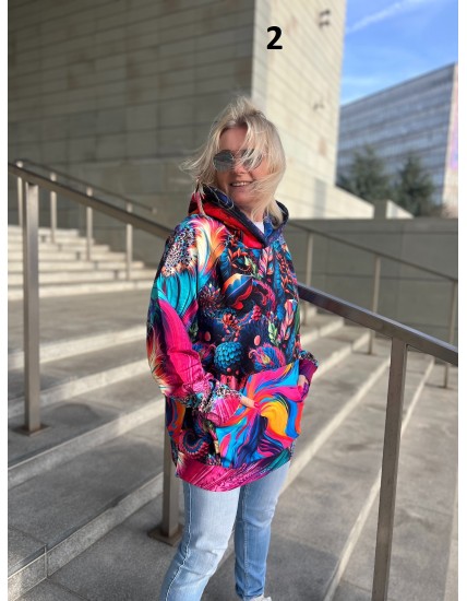 Bluza unikat oversize L/XL różne wzory