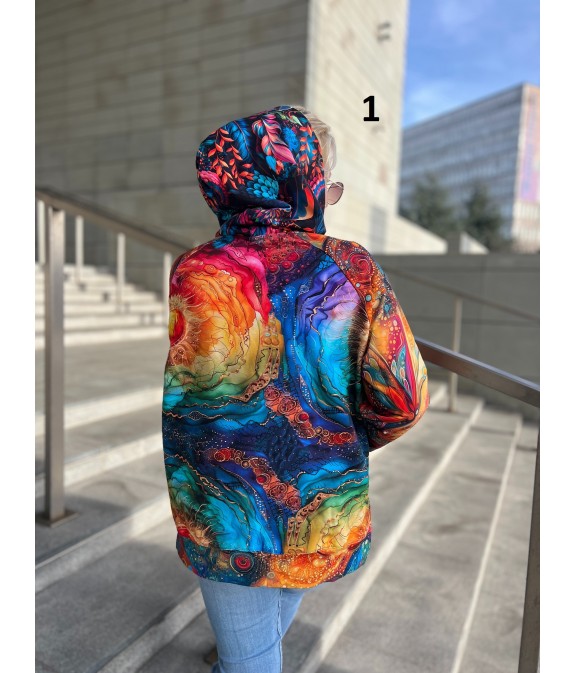 Bluza unikat oversize S/M