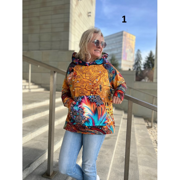 Bluza unikat (7) oversize S/M