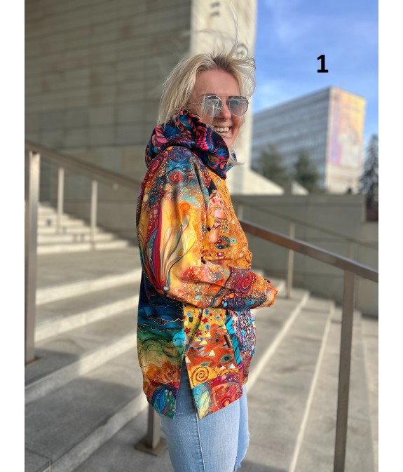 Bluza unikat oversize S/M