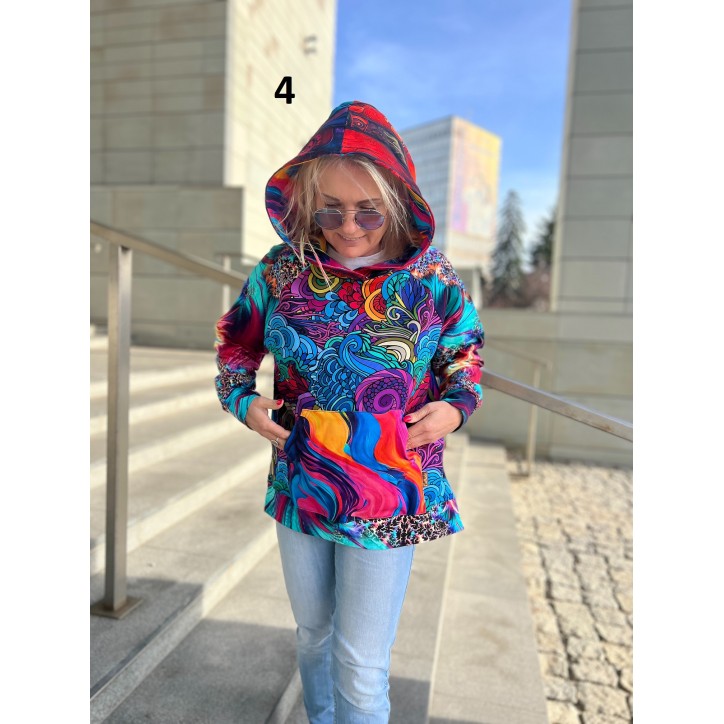 Bluza unikat oversize S/M różne wzory Bluza unikat oversize S/M różne wzory