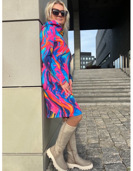 Sukienka z kapturem - Lekko/chaber