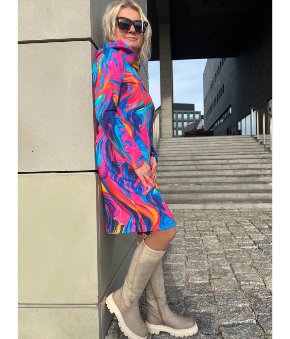 Sukienka z kapturem - Lekko/chaber