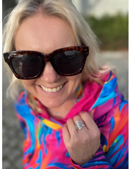 Sukienka z kapturem - Lekko/fuksja