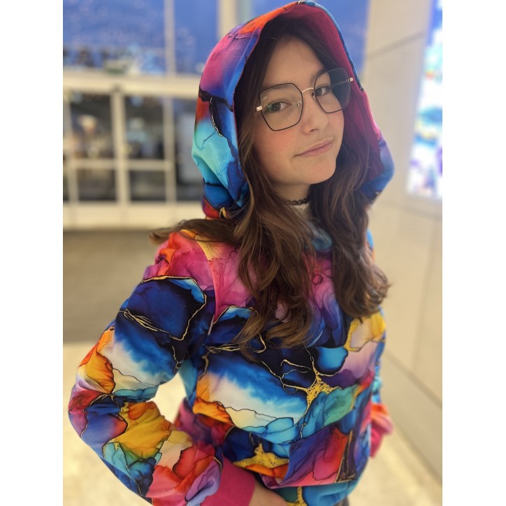 Bluza Widzę Cię - Magiczna/fuksja