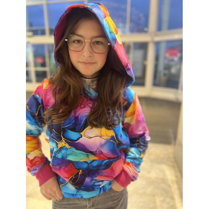 Bluza Widzę Cię - Magiczna/fuksja