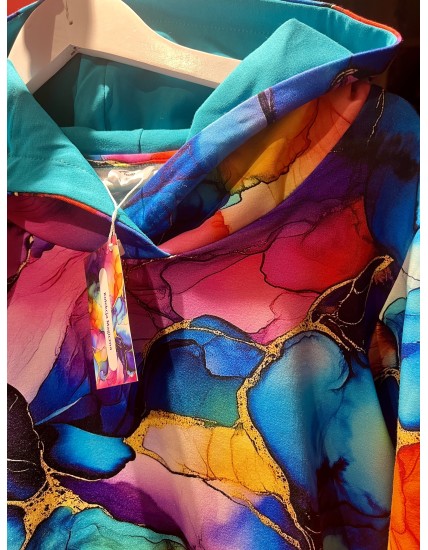 Bluza Widzę Cię - Magiczna/turkus