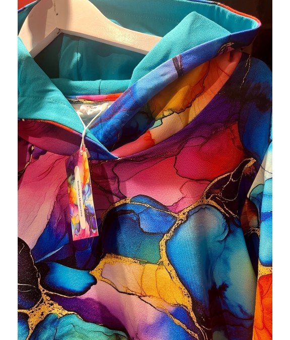 Bluza Widzę Cię - Magiczna/turkus