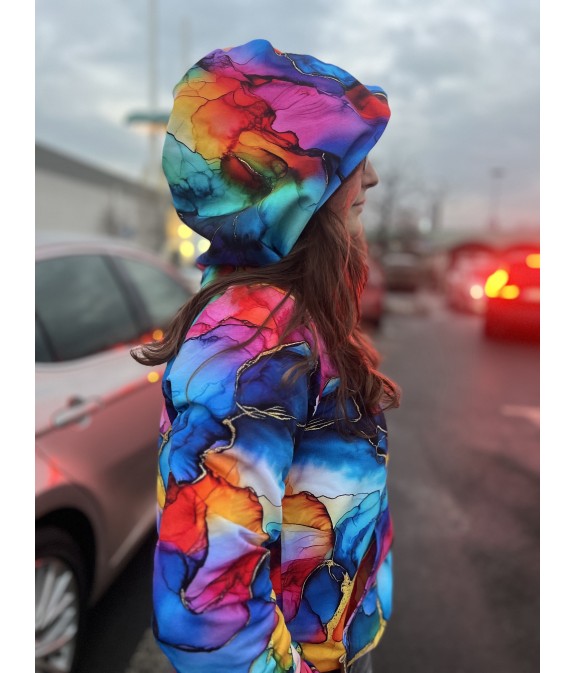 Bluza Widzę Cię - Magiczna/turkus