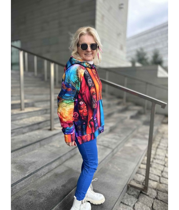 Bluza oversize unikat (1) L/XL