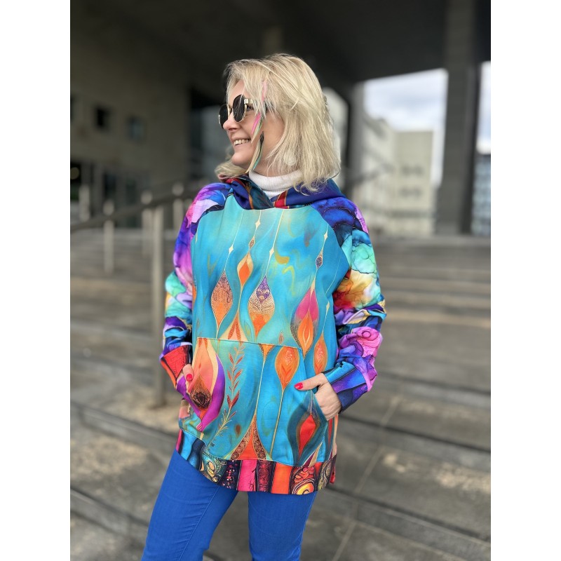 Bluza oversize unikat (2) L/XL