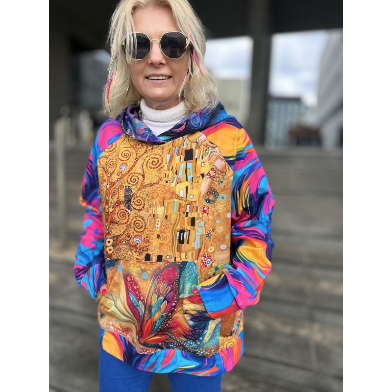 Bluza oversize unikat (4) L/XL