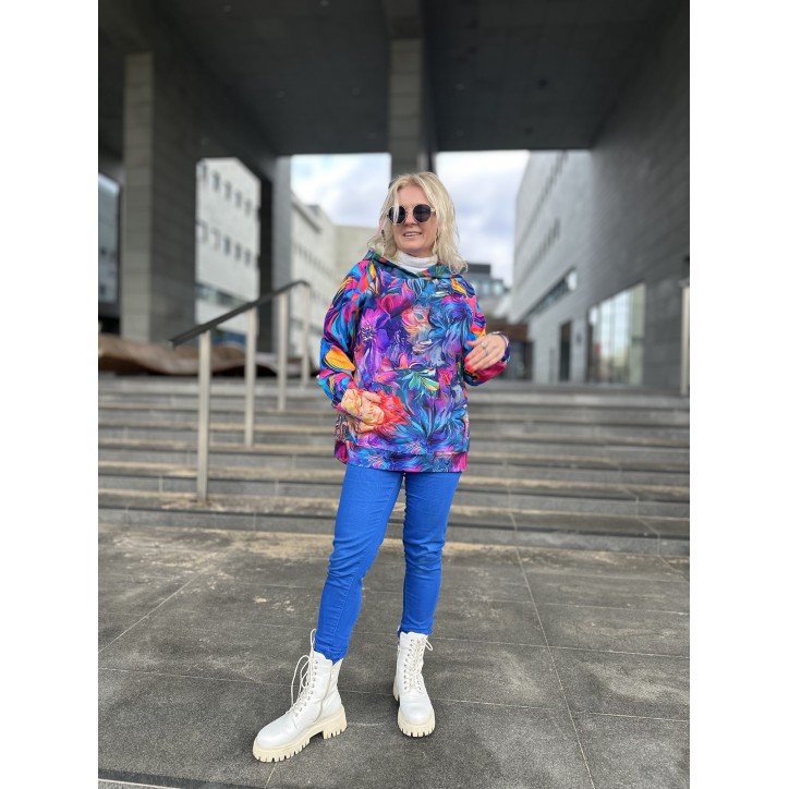 Bluza oversize unikat (5) L/XL Bluza oversize unikat (5) L/XL