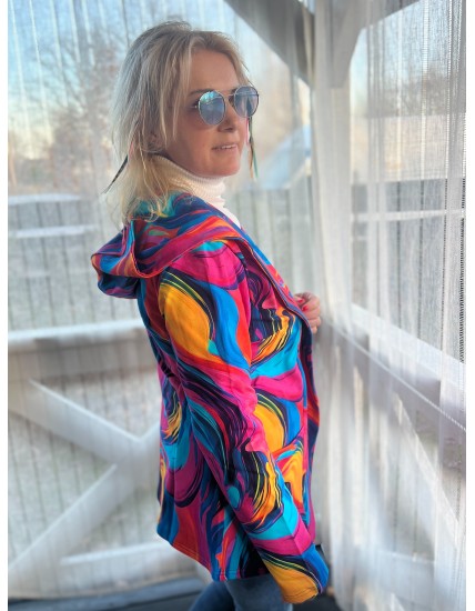 Marynarka z kapturem - Lekko