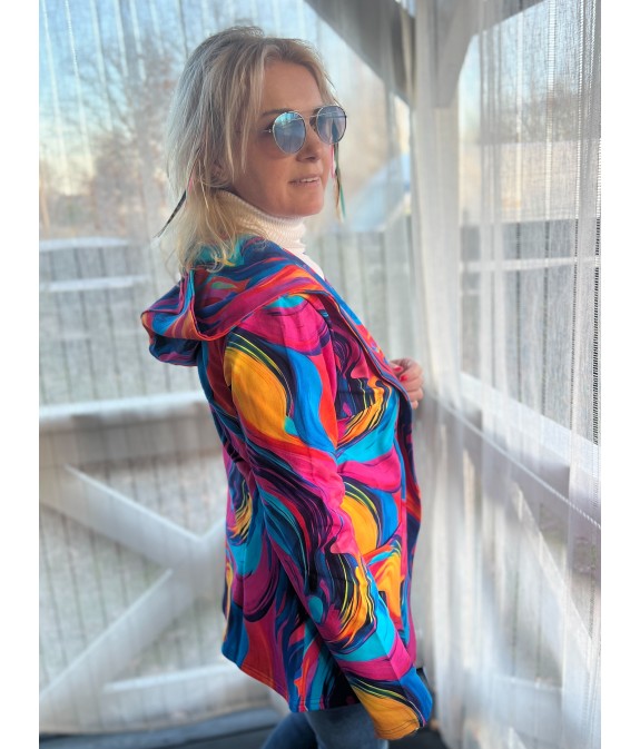 Marynarka z kapturem - Lekko