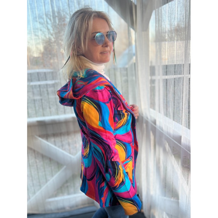 Marynarka z kapturem - Lekko