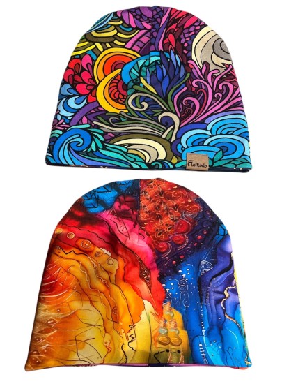 Czapka podwójna dwustronna Radość/Wewnętrzne Słońce