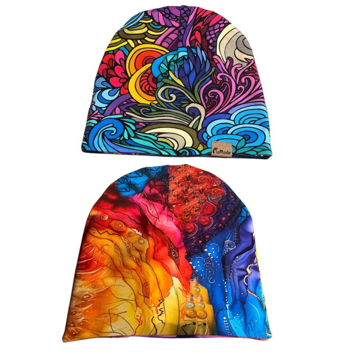 Czapka podwójna dwustronna Radość/Wewnętrzne Słońce Czapka podwójna dwustronna Radość/Wewnętrzne Słońce