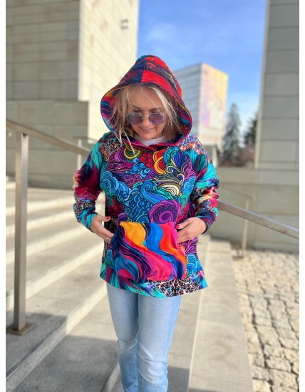 Bluza unikat (8) oversize S/M