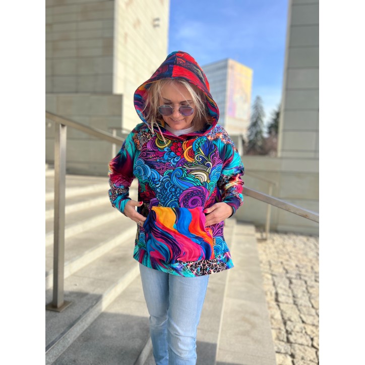 Bluza oversize S/M unikat (8)