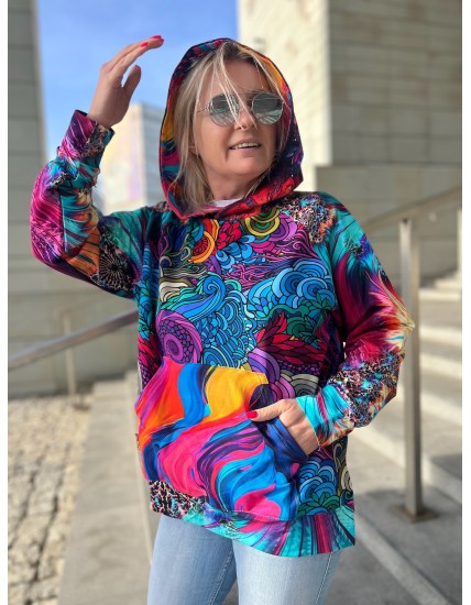 Bluza oversize S/M unikat (8)