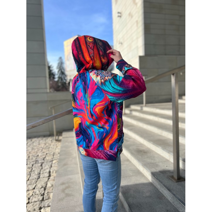 Bluza unikat (8) oversize S/M