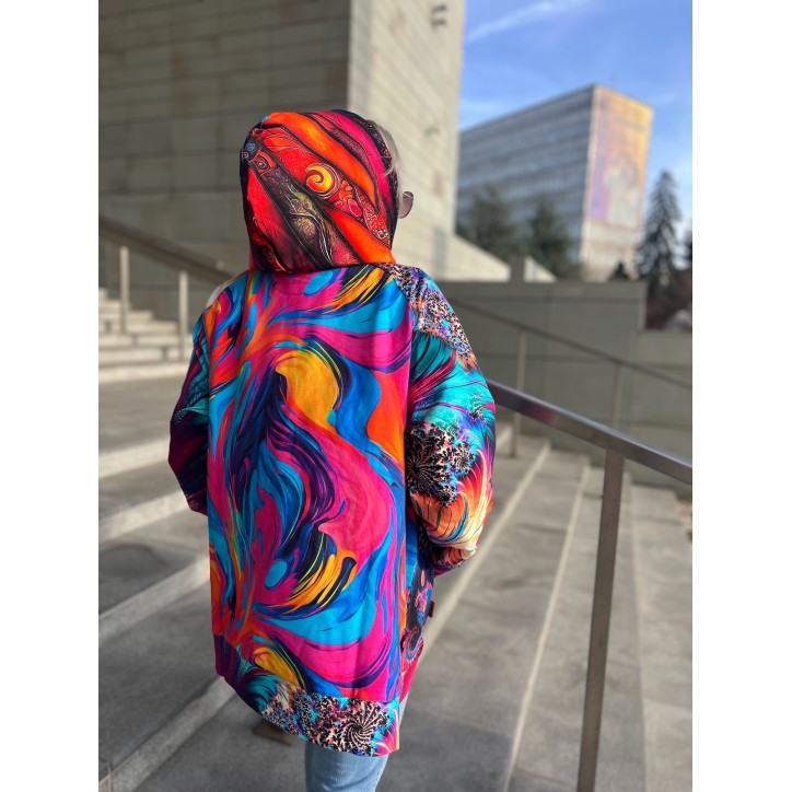 Bluza oversize S/M unikat (9)