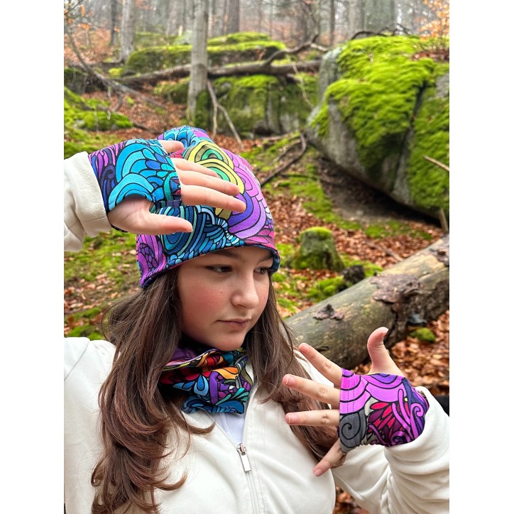 Komin dwustronny Rozkwit/Radość Komin dwustronny Rozkwit/Radość