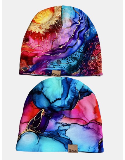 Czapka podwójna dwustronna Magiczna/Wewnętrzne Słońce