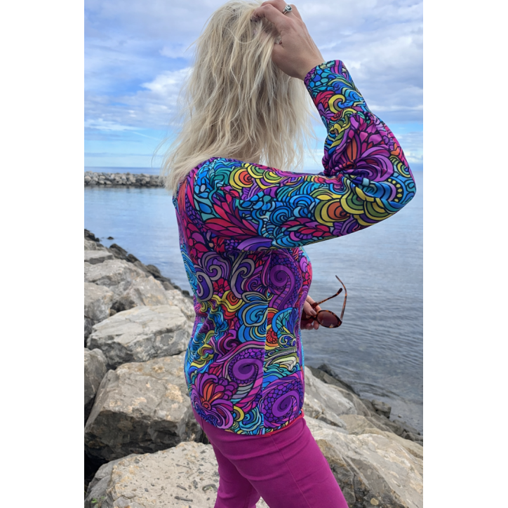 Bluzka buf - Radość V dekolt