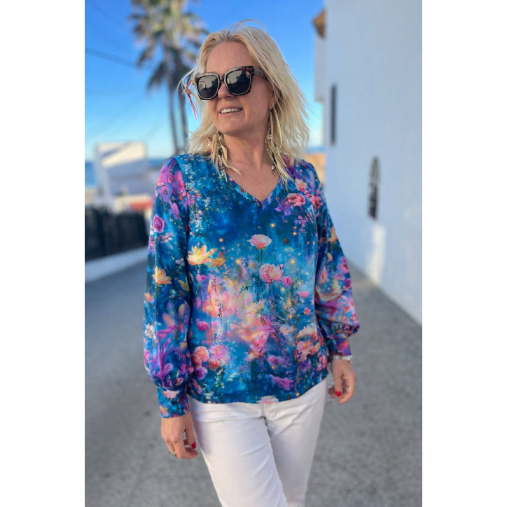 Bluzka buf - Cisza V dekolt Bluzka buf - Cisza V dekolt