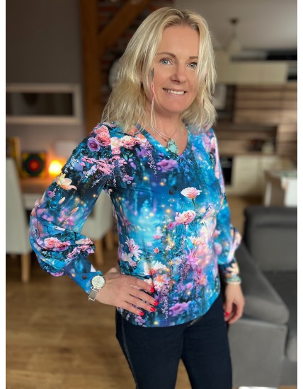 Bluzka buf - Cisza V dekolt