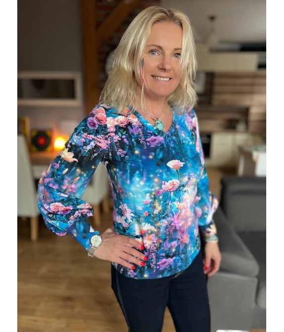 Bluzka buf - Cisza V dekolt