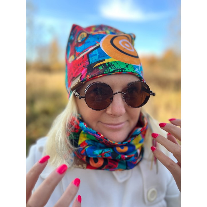 Komin dwustronny Ciekawość/Kwitnę