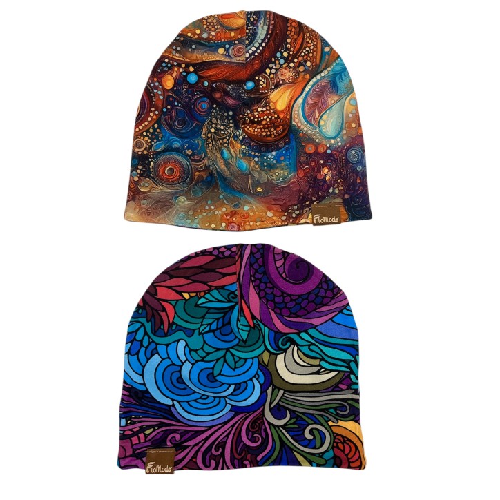 Czapka podwójna dwustronna Radość/Fantazja