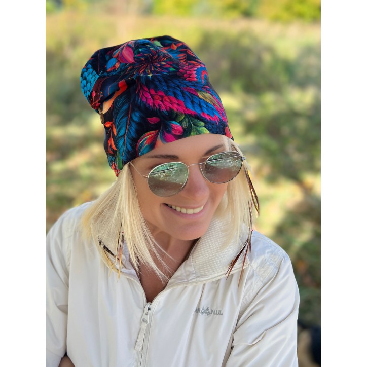 Czapka podwójna dwustronna  Na Bogato/Zachwyt