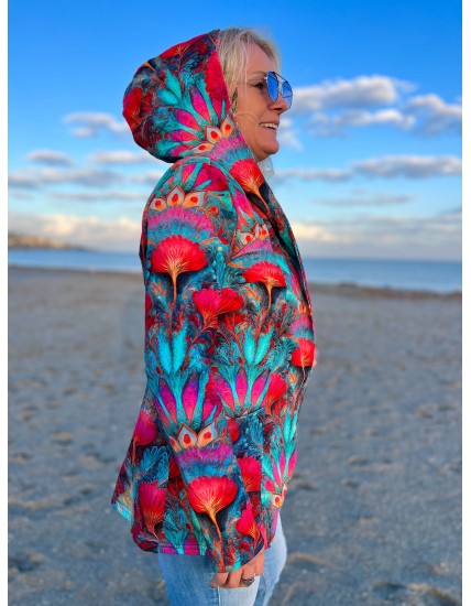 Marynarka z kapturem - Rozkwitaj
