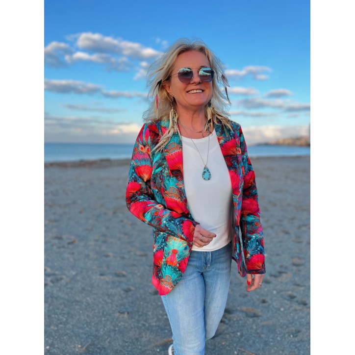 Marynarka z kapturem - Rozkwitaj