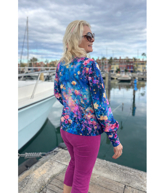 Bluzka buf - Cisza dekolt okrągły