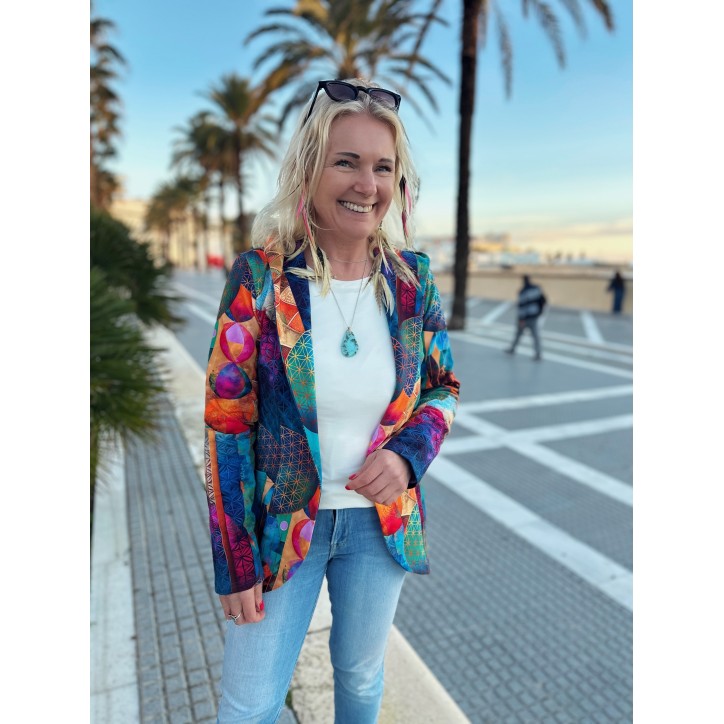 Marynarka Kwiat Życia