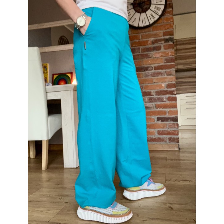 Spodnie 2w1 Turkus