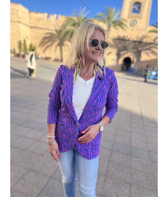 Marynarka z kapturem z guzikiem Moc Oceanu