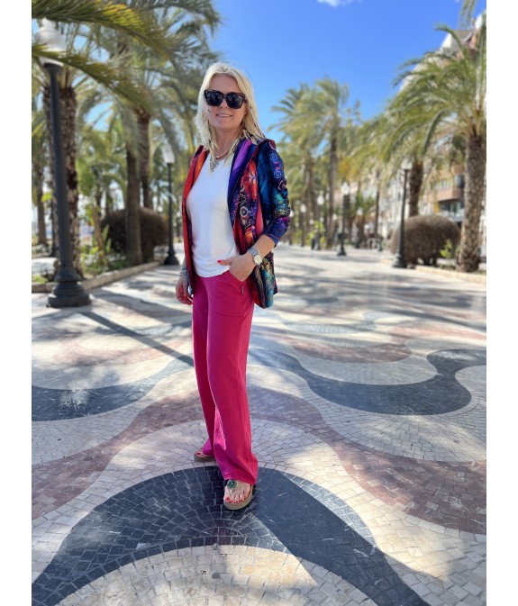 Marynarka z kapturem z guzikiem Kreacja