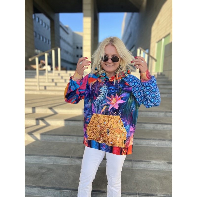 Bluza oversize S/M unikat (1)